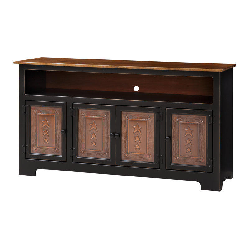 Loon Peak® Danita Solid Wood TV Stand for TVs up to 75" Wayfair.ca